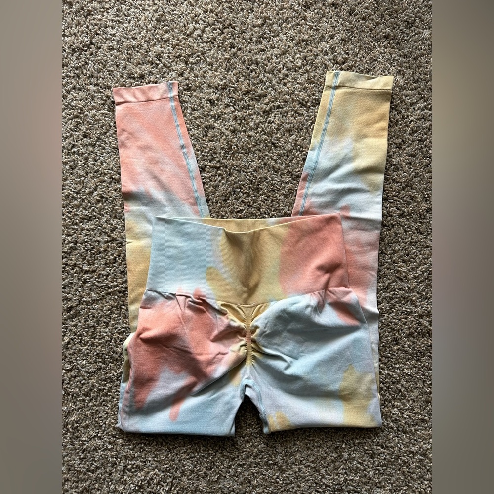 Women’s “Cotton Candy” Leggings Size M